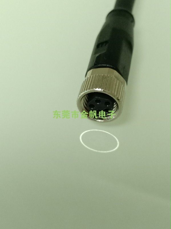 M12 5PIN B-CODE 母插头