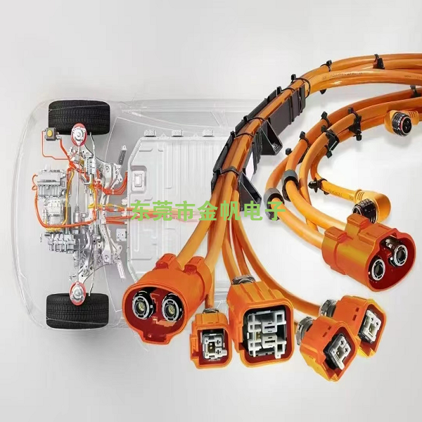 新能源高压整车线束：高压大电流2芯25平方，35平方，50平方