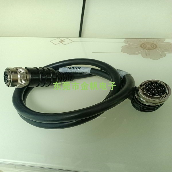 圆形航插直型弯型密封防水结构线束